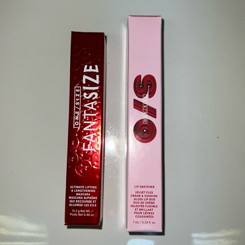 2 NEW One Size Patrick Starrr: Fantasize Mascara & Liquid Lipstick Lip Gloss Duo